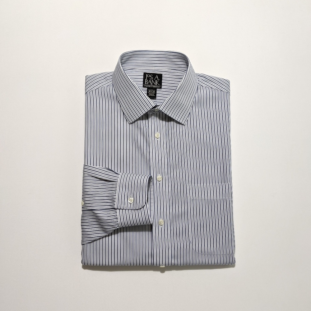 Jos. A. Bank Men's Dress Shirt Large 16.5